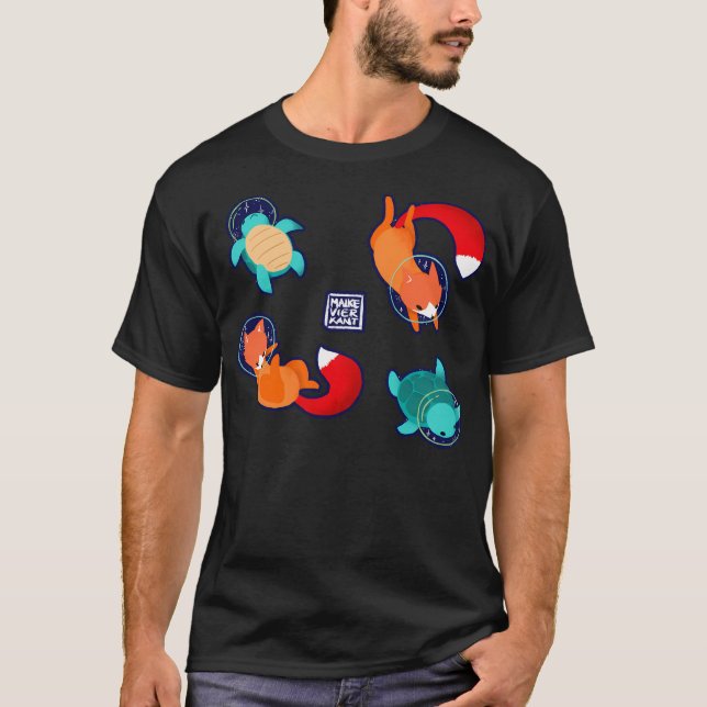 Space Animals 	 Set 1 T-Shirt (Front)