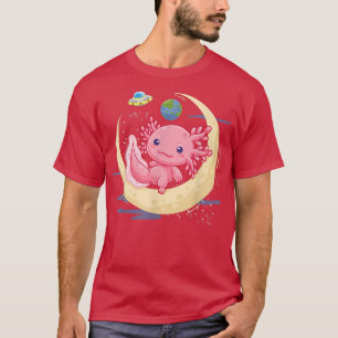 Space Aolotl UFO Kawaii Pastel Goth Japanese Anime T-Shirt