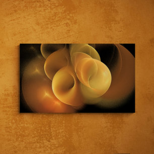 Space Apricot Fractal Abstract Art Poster
