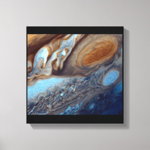 SPACE ART #37 Jupiter Close Up Canvas Print