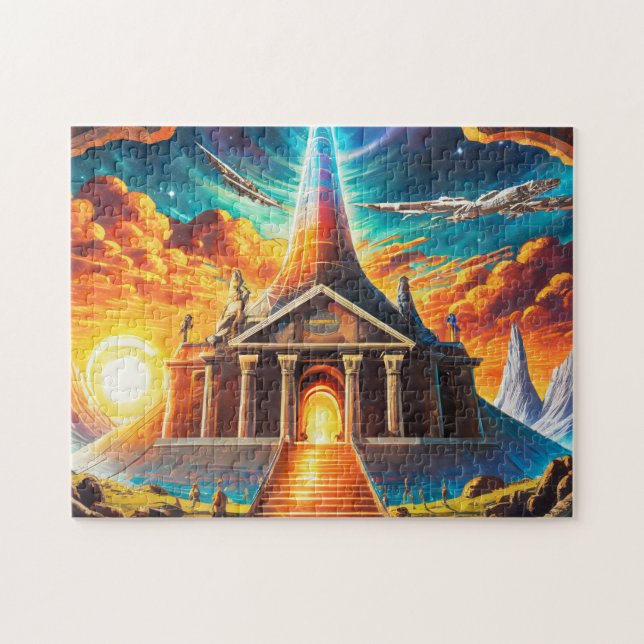 Space Art 3 Emojis Easy Brain Art Puzzles Photo (Horizontal)
