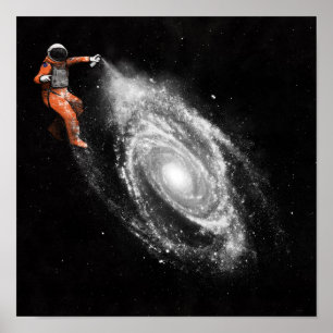 Space Art Florent Bodart Poster