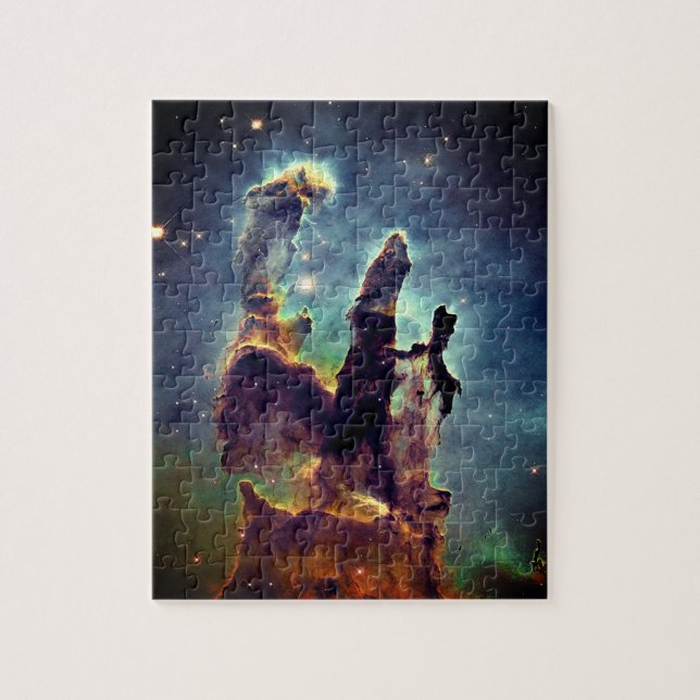 Space Art The Creator On His Throne Jigsaw Puzzle (Vertical)