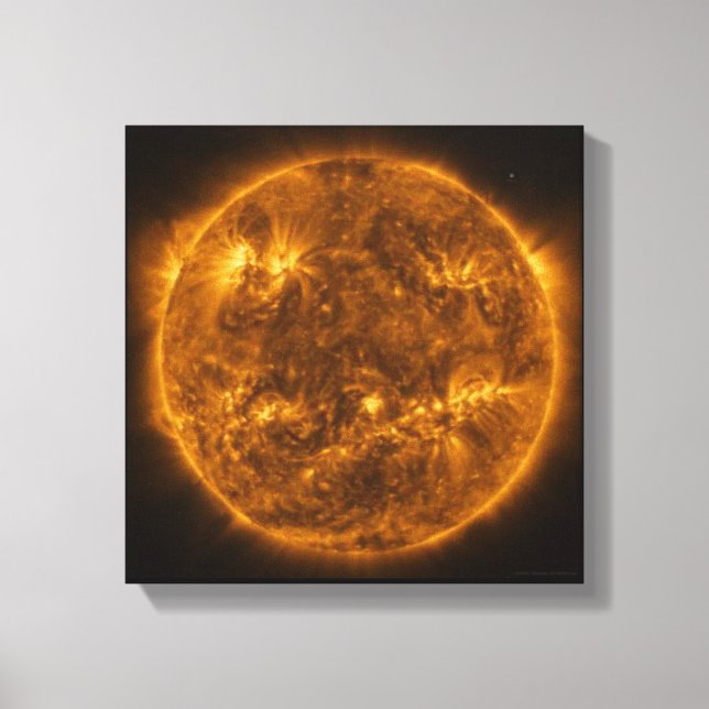 Space Art THE SUN Canvas Print (Front)