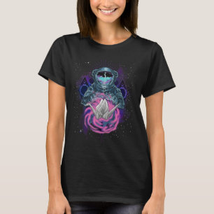 Space Artsy Astronaut Origami T-Shirt