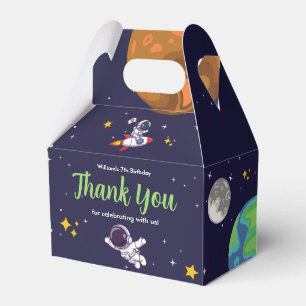 Space Astronaut Any Age Birthday Party Favour Box