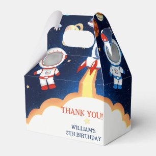 Space Astronaut Birthday Party Favour Box