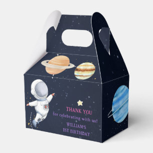 Space Astronaut Birthday Party Favour Box