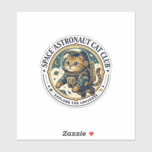 Space Astronaut Cat Cat Dad Gift Idea - Space Astr