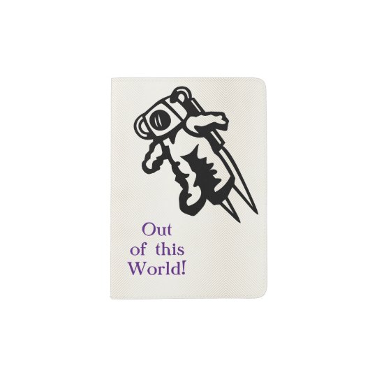 Space Astronaut Cosmonaut Encouragement Passport Holder