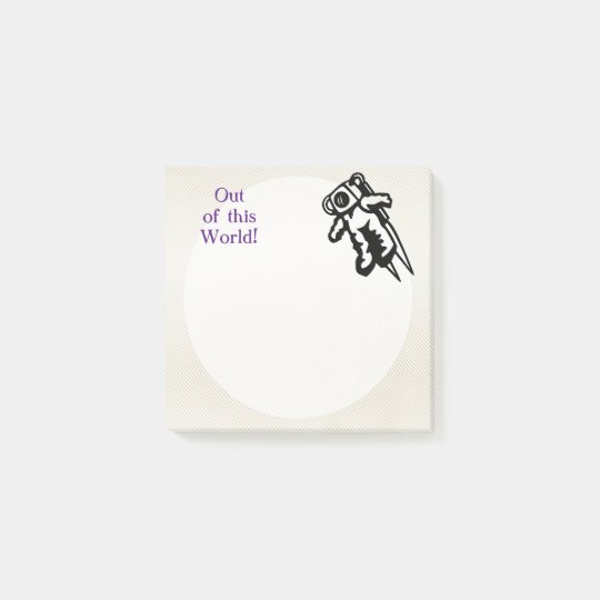 Space Astronaut Cosmonaut Encouragement Post-it Notes