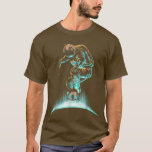 Space Astronaut Grind Spaceman Surfing In Space  T-Shirt<br><div class="desc">Space Astronaut Grind Spaceman Surfing In Space  .</div>