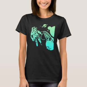 Space Astronaut Spacewalk Astronauts Are Aliens 21 T-Shirt