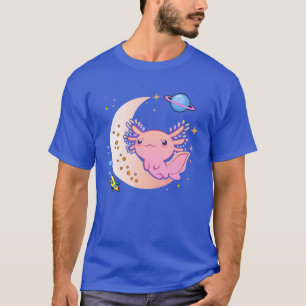 Space Axolotl Kawaii Pastel Goth Japan Anime Com T-Shirt