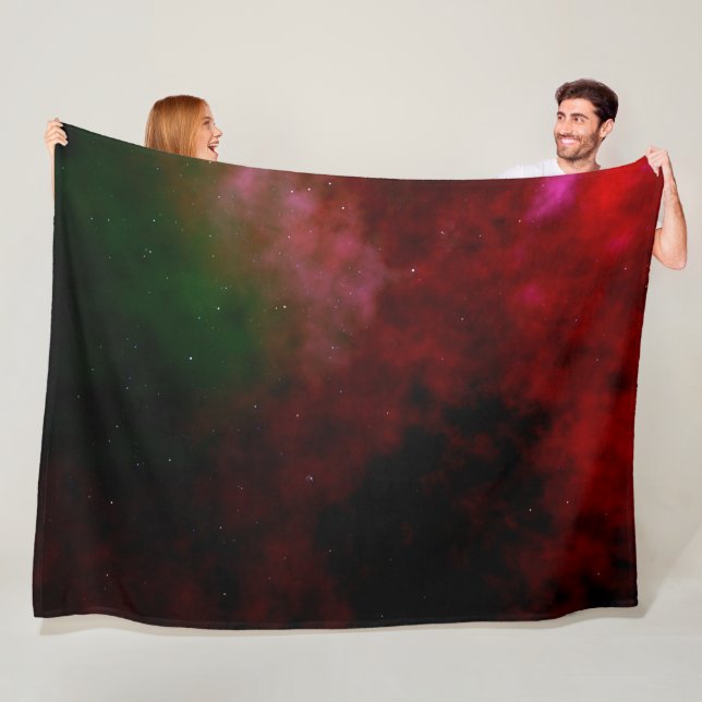 SPACE BACKGROUND FLEECE BLANKET (In Situ)