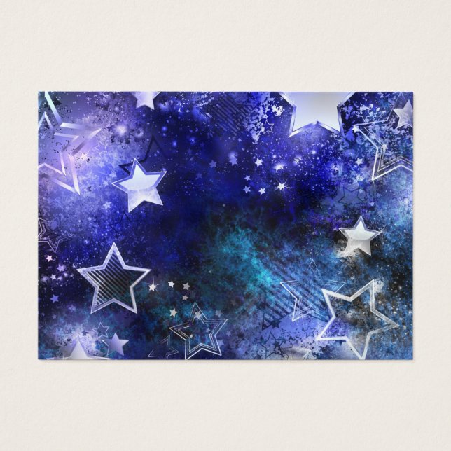 Space Background with Stars (Front)