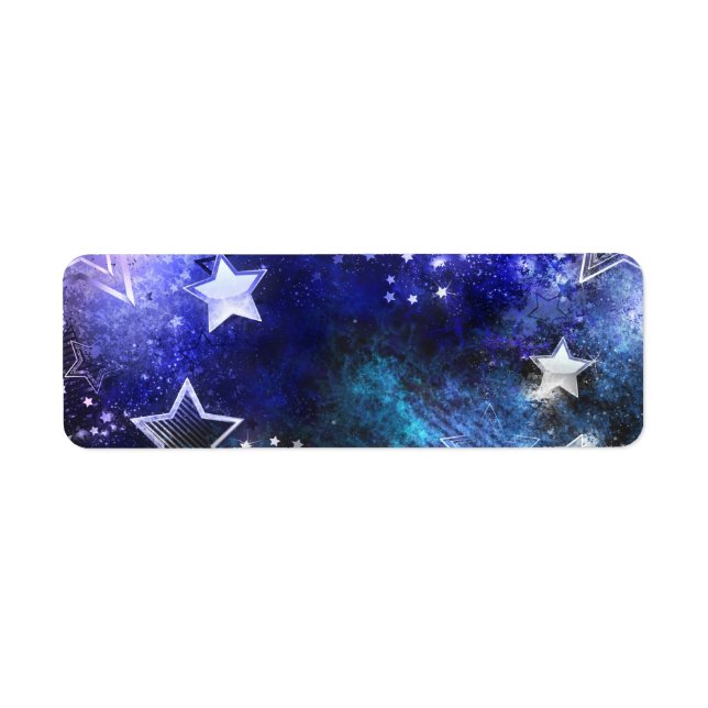Space Background with Stars (Front)