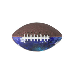 Space Background with Stars American Football