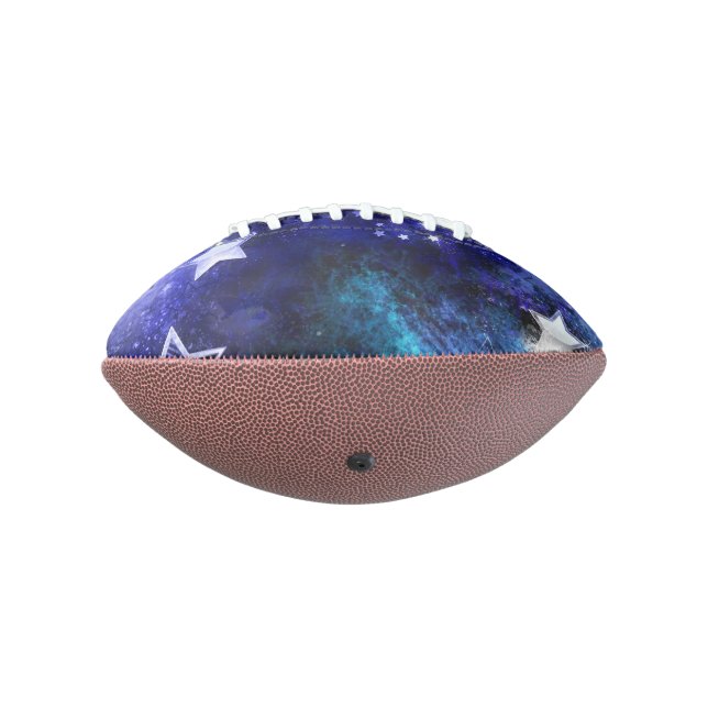 Space Background with Stars American Football (Rotated 270)