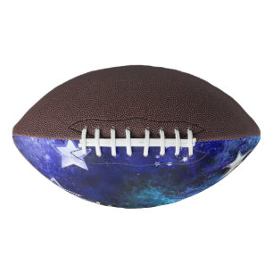 Space Background with Stars American Football
