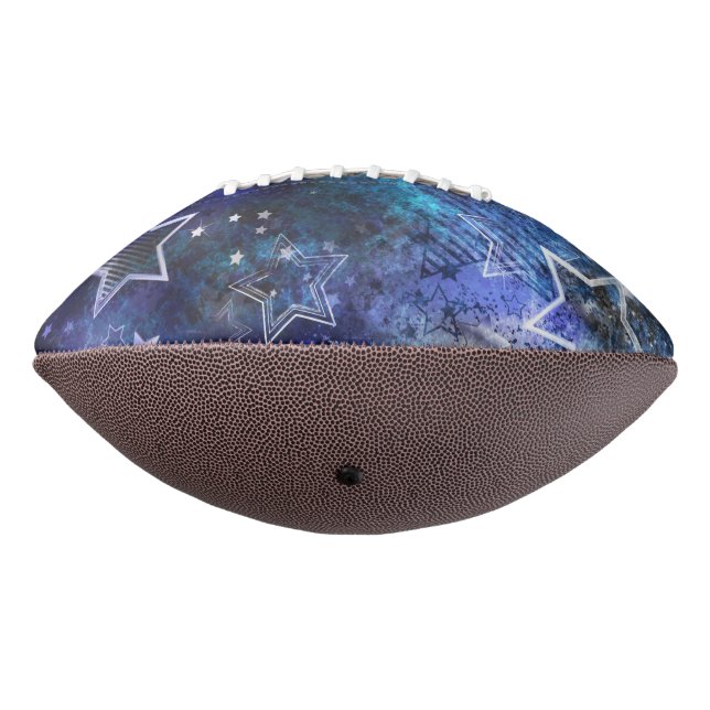 Space Background with Stars American Football (Rotated 270)