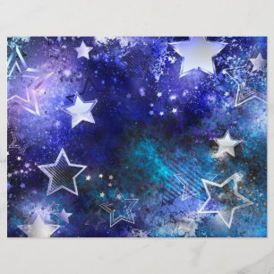 Space Background with Stars Flyer
