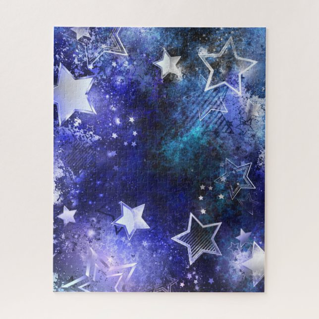 Space Background with Stars Jigsaw Puzzle (Vertical)