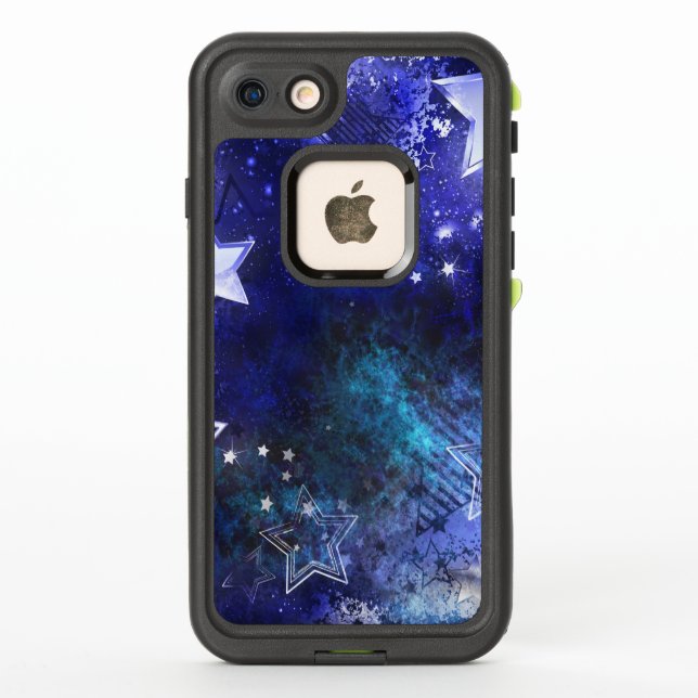 Space Background with Stars LifeProof iPhone Case (Back)