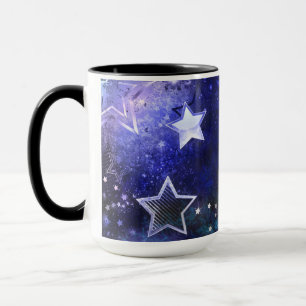 Space Background with Stars Mug