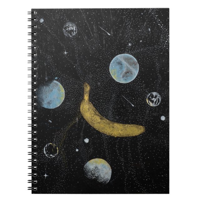 Space Banana Notebook (Front)