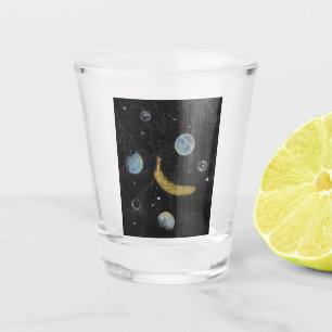 Space Banana Shot Glass