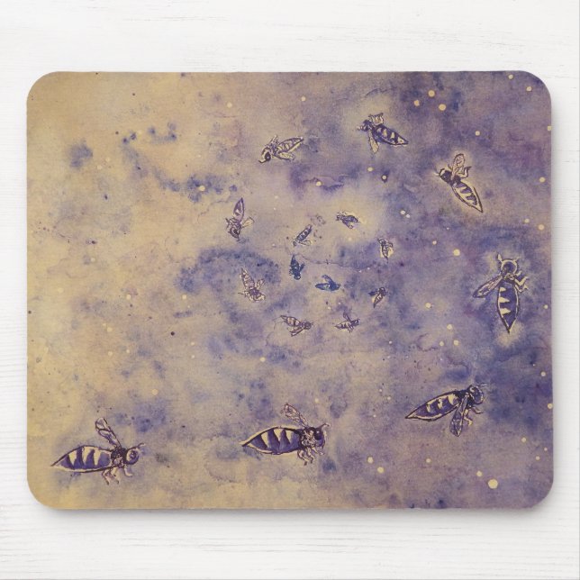 Space Bees Mousepad (Front)