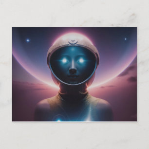 Space Being Postcard