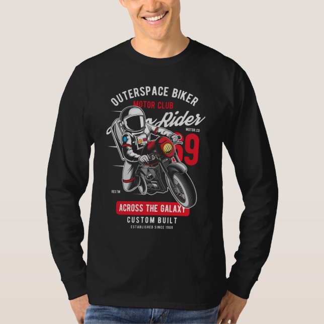 Space Bikie T-Shirt (Front)
