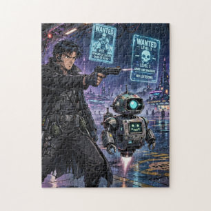 Space Bounty Hunter Jigsaw Puzzle