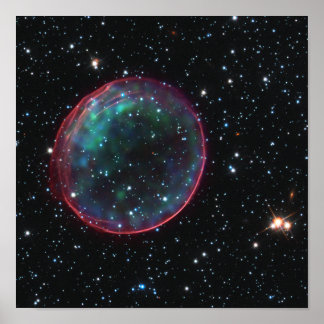 Space Bubble Poster