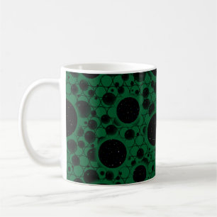 Space Bubble Spots - Forest Coffee Mug