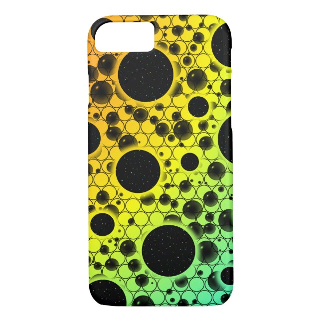 Space Bubble Spots - Heat ROYCB Case-Mate iPhone Case (Back)