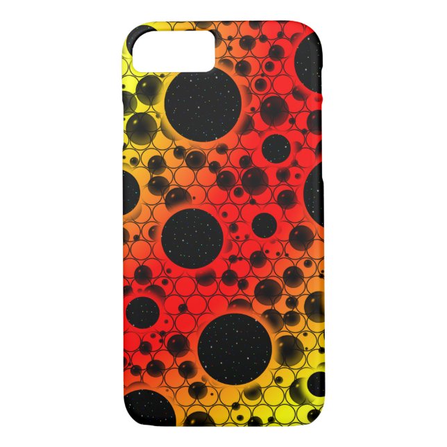 Space Bubble Spots - Heat WYR Case-Mate iPhone Case (Back)