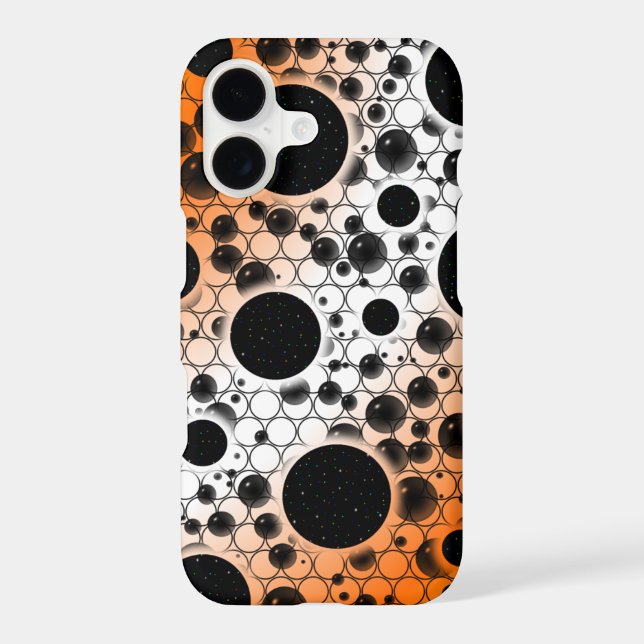 Space Bubble Spots - Yellow/Orange/White (Back)