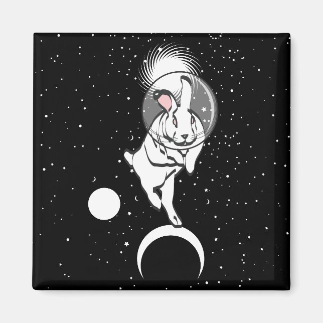 SPACE BUN MAGNET (Front)