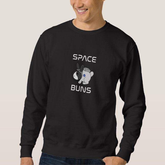 Space Buns   Bunny in Space Sweatshirt (Front)