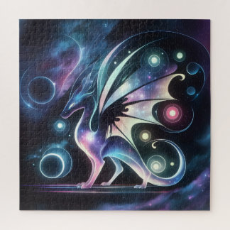 Space Butterfly Dragon Jigsaw Puzzle