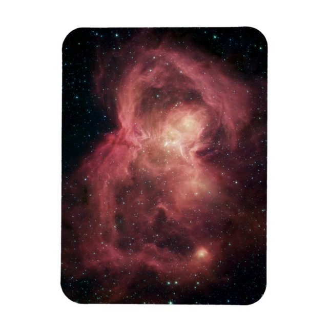 Space Butterfly Nebula Magnet (Vertical)