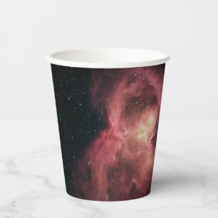 Space Butterfly Nebula Paper Cups