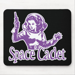 Space Cadet Purple Mouse Mat