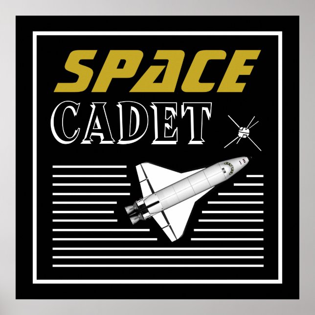 Space Cadet, Spacecraft Poster (Front)