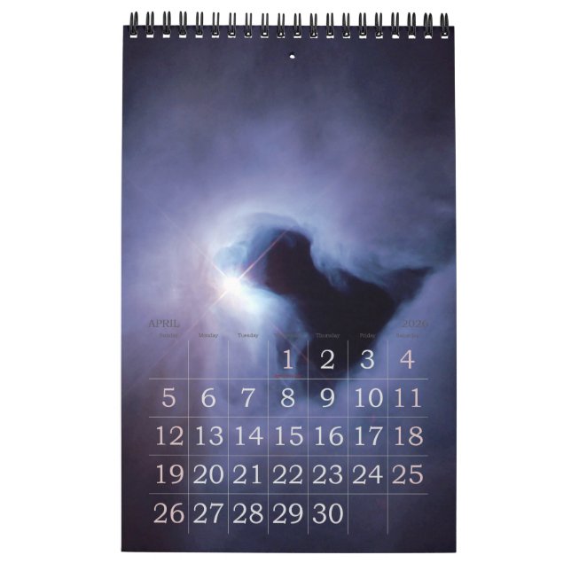 Space Calendar (Apr 2026)