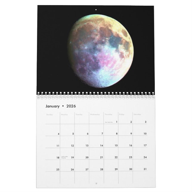 Space Calendar 2009 (Jan 2026)