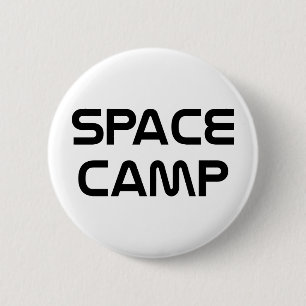 Space Camp 6 Cm Round Badge
